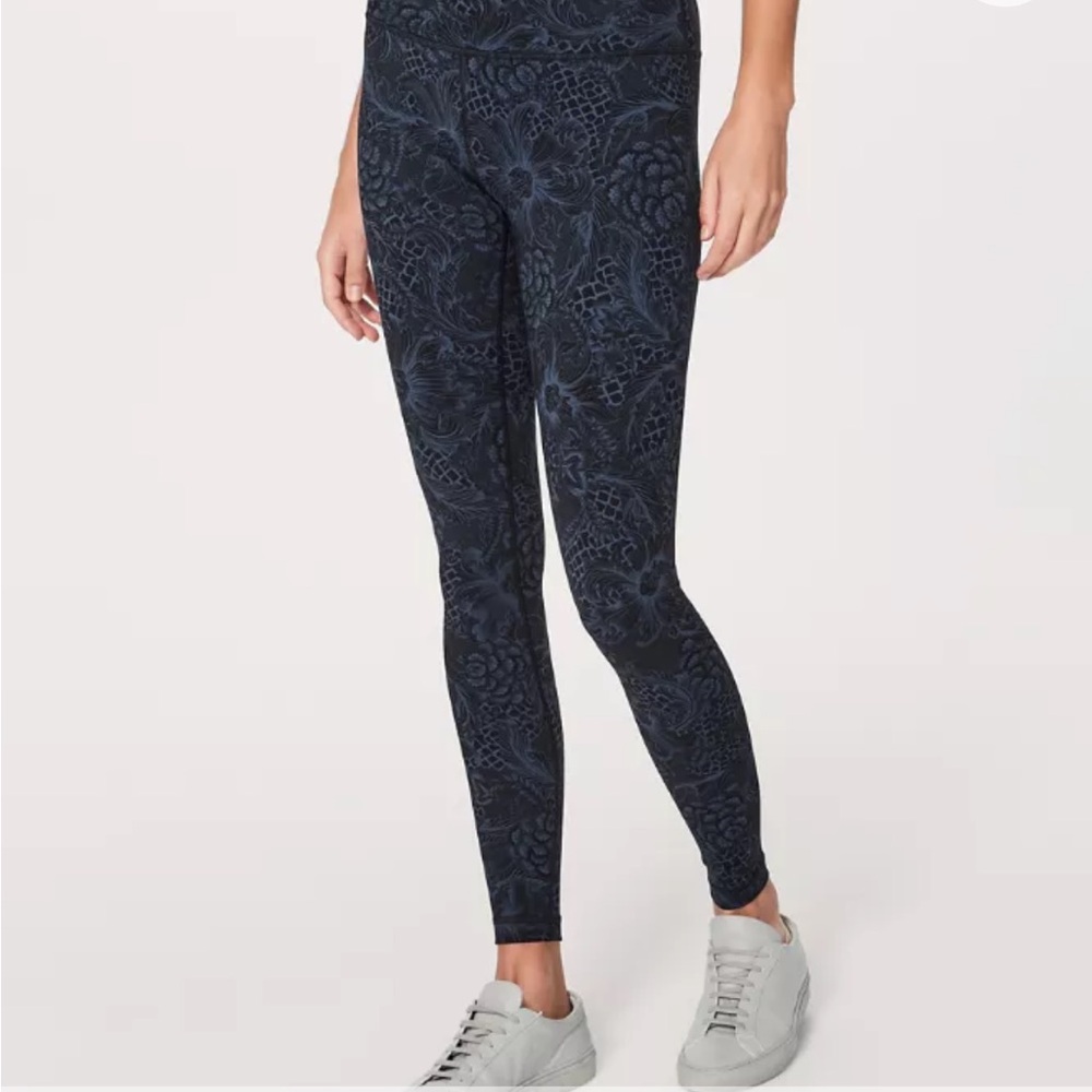 Lululemon Wunder Under HR Leggings 28” EXCELLENT CONDITION
